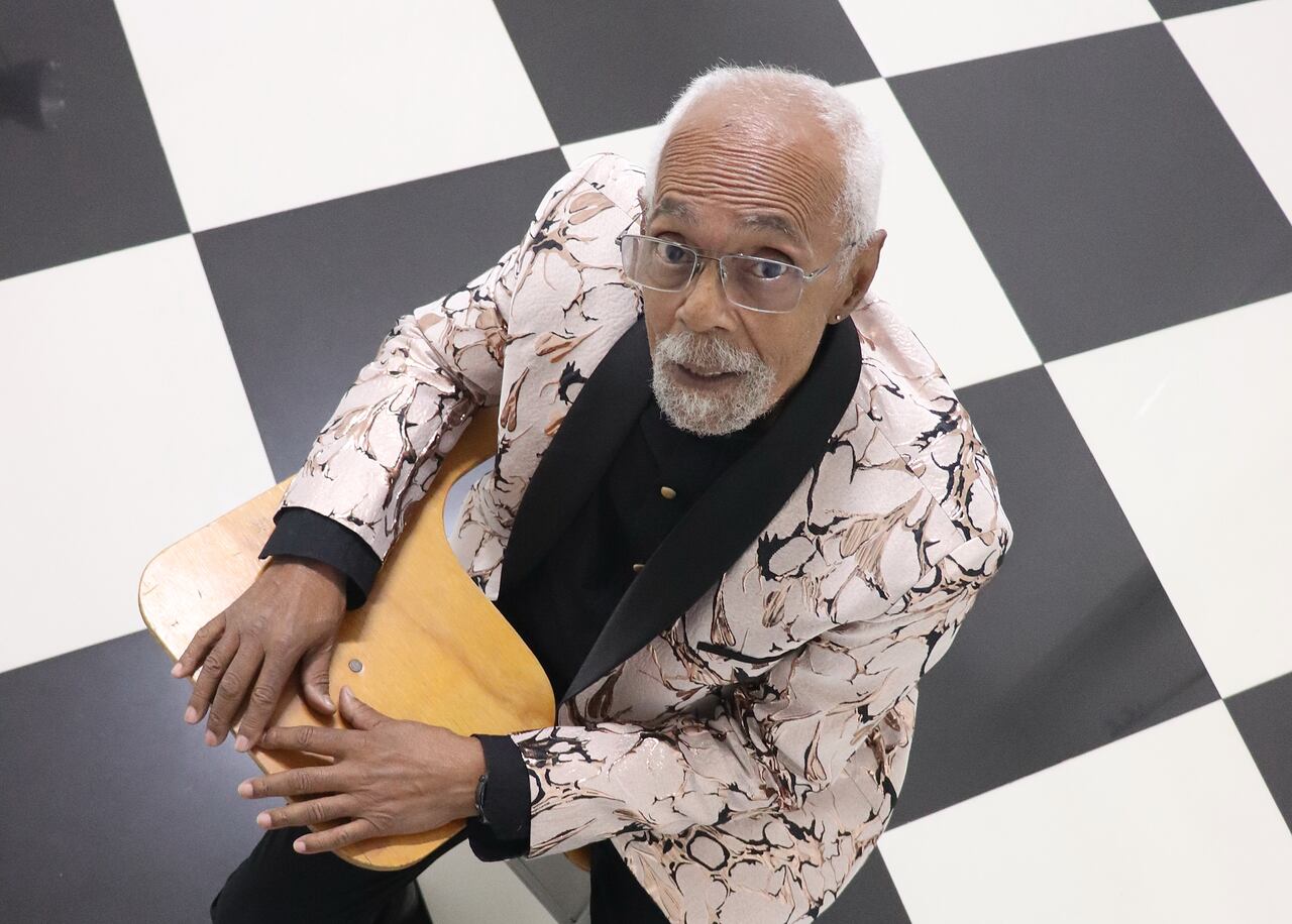 ANGEL LEBRÓN MÚSICO FUNDADOR DELA ORQUESTA DE SALSA LEBRÓN BROTHERS.
